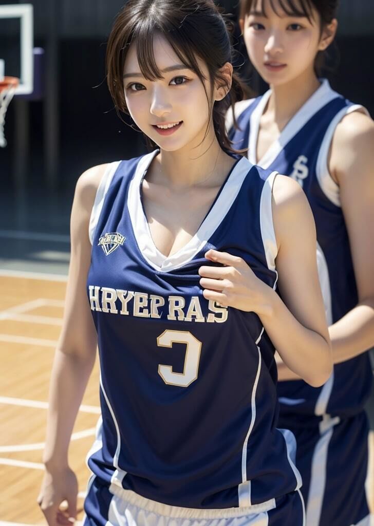 けしからんバスケットボール女子 〜笑顔で球遊び No.1〜_1