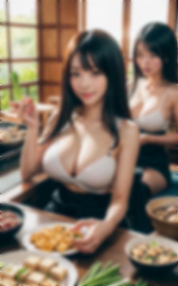 韓国料理で美少女がおっぱい接待してくれる穴場の闇バイトがヤバい！_1