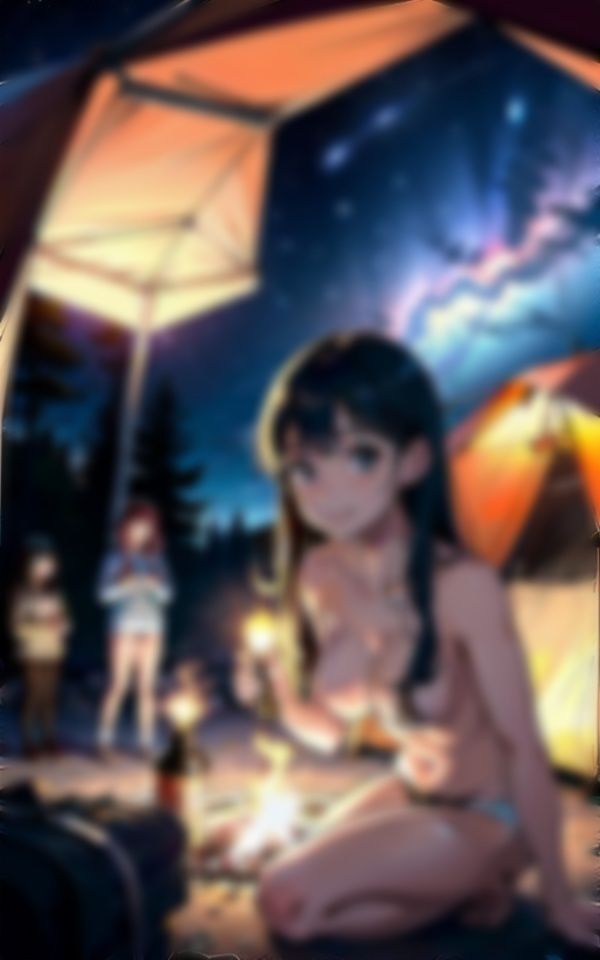 興奮MAX！！ヤリサー合宿で女子大生JDが全裸でキャンプをしてハメまくるスペシャル_1