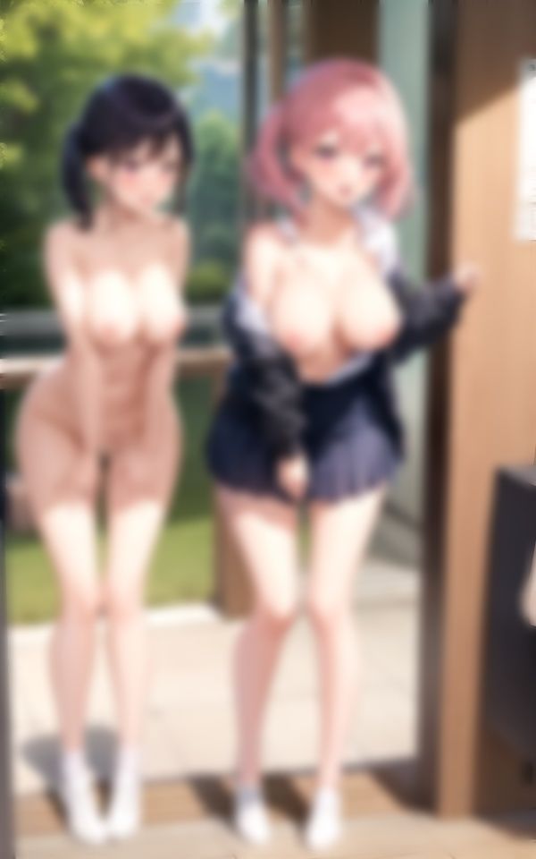 SSS級巨乳の美少女〜みんな裸で集合写真！！みんな一緒ならおっぱいも見せれるよっ_5