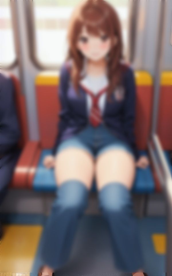 えろい彼女と初デート〜電車妄想編_3