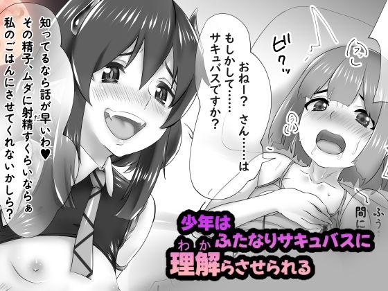 少年はふたなりサキュバスに理解らさせられる_0